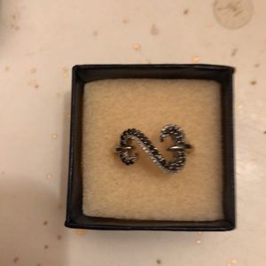 Jane Seymour open hearts ring
